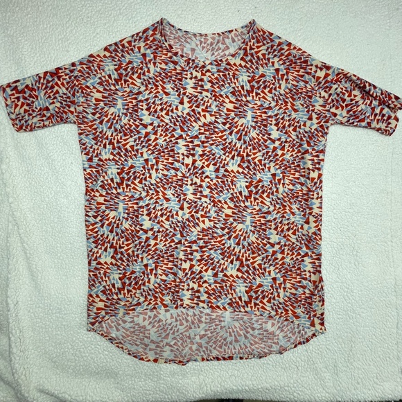 Women’s Large, LuLaRoe,  Red/White/Blue Tunic Top - Picture 1 of 10